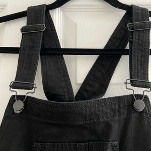 Black maternity overalls, Seraphine brand, size 12 NWT!